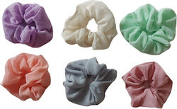 Ro-Ro Accessories Scrunchie Λευκό