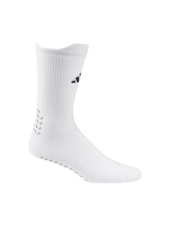 Adidas Ποδοσφαιρικές Κάλτσες Λευκές 1 Ζεύγος