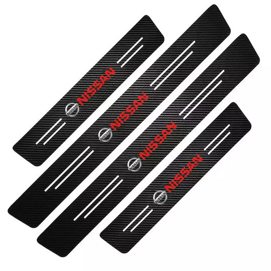 Car Interior Decorative Door Sills 4pcs