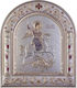 Slevori Imaginea St. George Argint 18.6x22cm