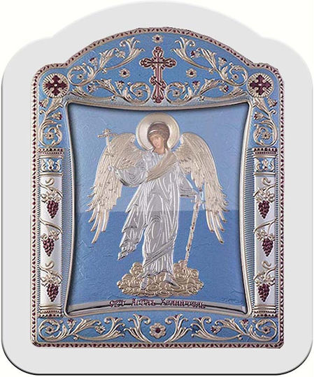 Slevori Εικόνα Schutzengel Metall 14.3x18.2cm