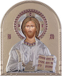 Slevori Imaginea Iisus Hristos Argint 5.4x7cm