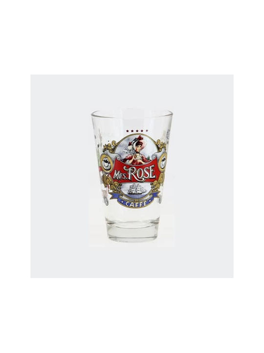 Mrs Rose Glas Kaffee/Freddo aus Glas