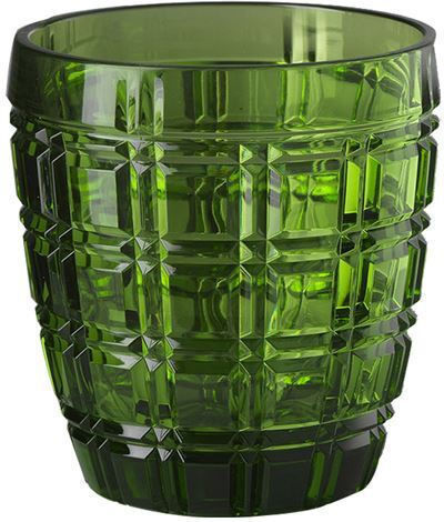 Mario Luca Giusti Winston Plastic Green Water Glass
