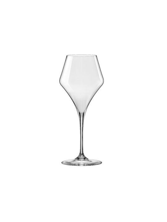 Rona Set de Pahare pentru Vin Alb din Sticlă Fără Colțuri 380ml 6buc