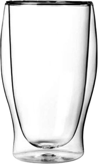 Luigi Bormioli Set of Glasses Coffee/Freddo made of Glass 470ml 2pcs