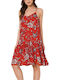 Rut & Circle Mini Dress Red