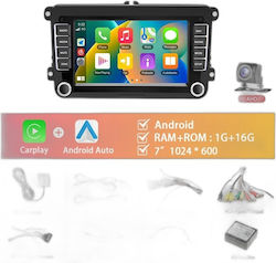 Ηχοσύστημα Αυτοκινήτου για Peugeot iOn Volkswagen Passat Ssangyong Family Dodge Journey (Bluetooth/USB/WiFi/GPS/Android-Auto) με Οθόνη Αφής 7"
