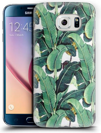 Zagg Banana Leaf Back Cover Silicone Multicolour (Galaxy S6)