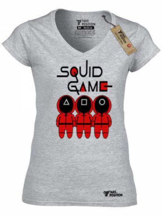 Takeposition Squid Γυναικείο T-shirt Squid Game...