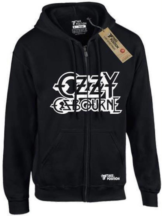 Takeposition Ozzy Ozbourne Hooded Jacket Black