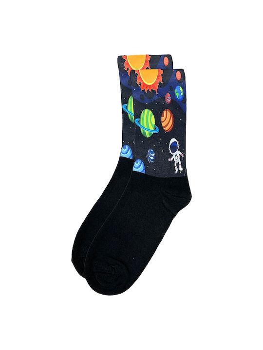 Trendy Printed Men's Socks Multicolour