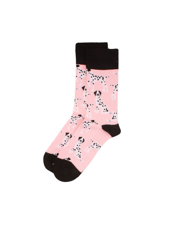 Trendy Damen Socken Rosa 1Pack