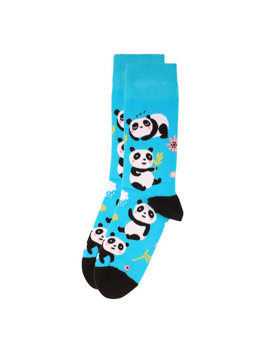 Trendy Panda Socks Multicolour