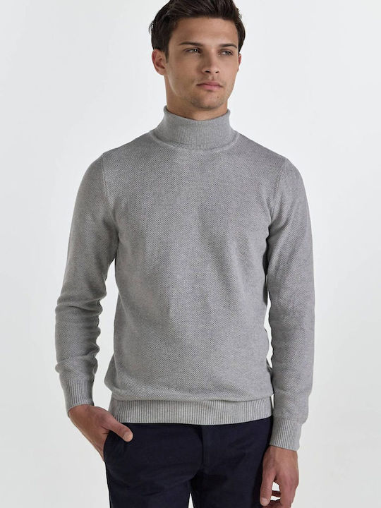 Monte Napoleone Langarm-Pullover Gray