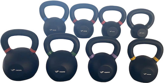 Viking Kettlebell aus Gusseisen 28kg Gray