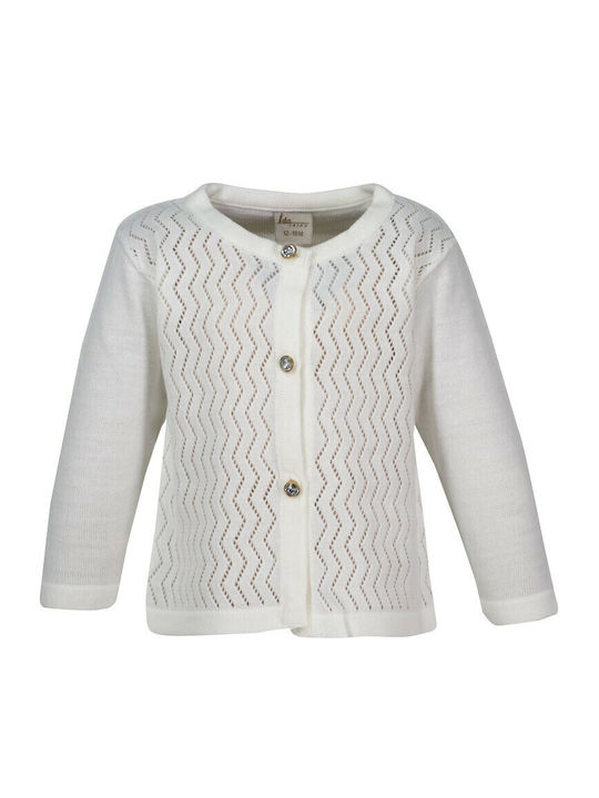 Papillon Kids Cardigan pentru copii Ecru