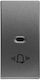Eurolamp Knopf Glocke in Gray Farbe 152-20411