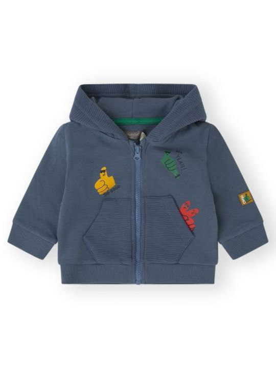 Canada House Kids Sweatshirt Cardigan Blue