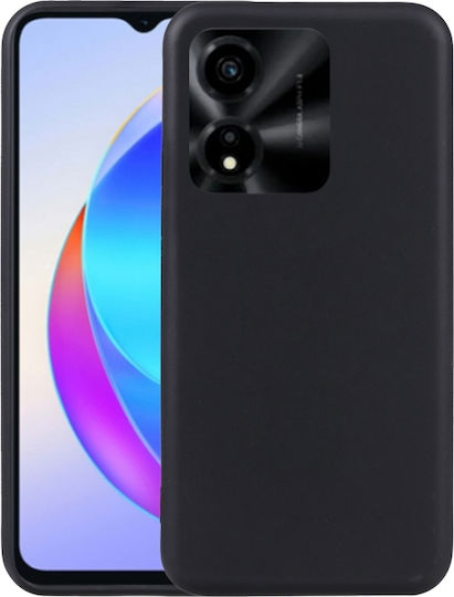 Задна корица Силикон Черен (Honor X6a - Huawei)