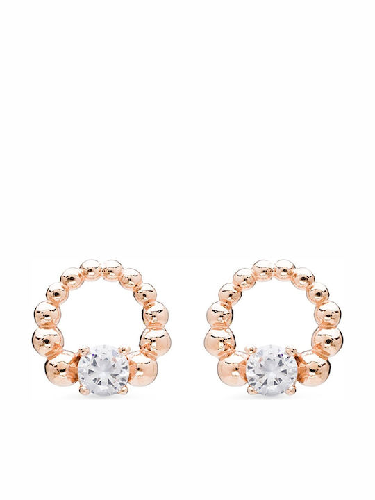 Luxenter Earrings made of Silver Gold Plated with Stones
