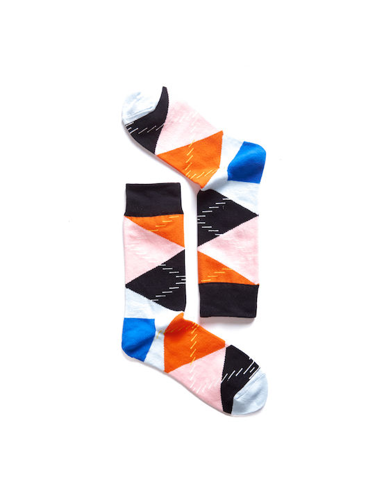 Comfort Damen Gemusterte Socken Colorful. 1Pack