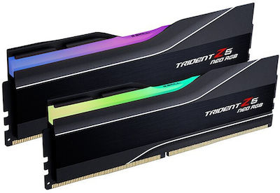 G.Skill Trident Z5 Neo RGB 48GB DDR5 RAM with 2 Modules (2x24GB) and 6400 Speed for Desktop