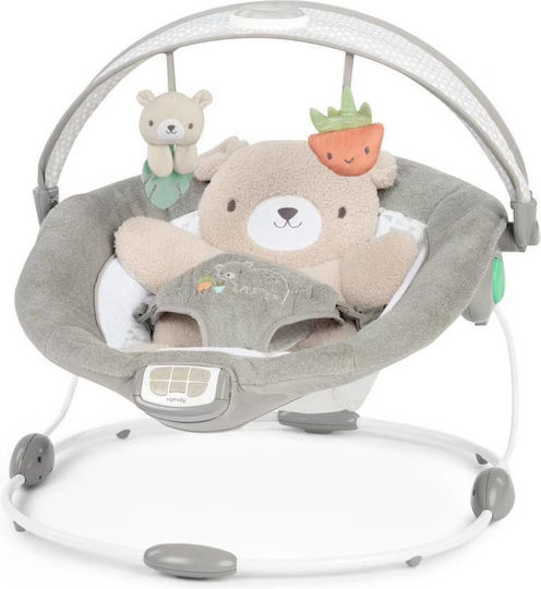 Ingenuity Електрически Релакс Бебе Seat Cuddle с Вибрация Сив за Дете до 9кг