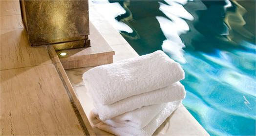 VS Home Set 12 Hotel Bathroom Towels 160x80 cm 450gsm Blue