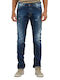Pantaloni Elastic Albastru