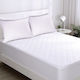 Makis Tselios Home Schutzauflage King Size mit Gummibändern Weiß 180x200+30cm
