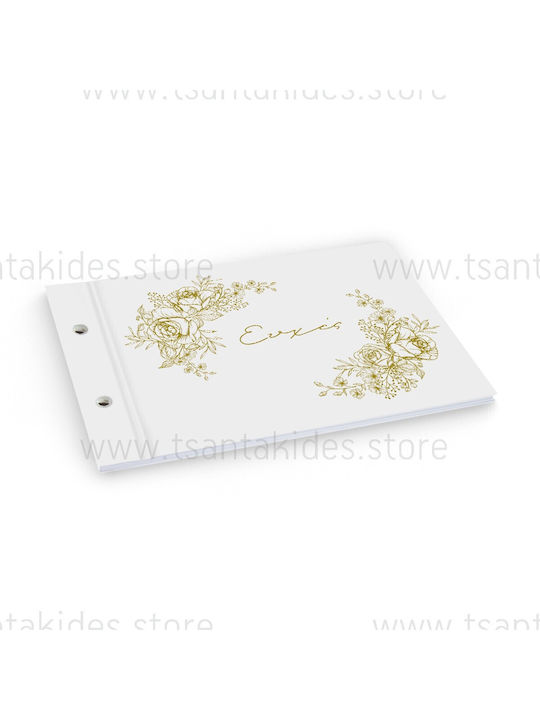 Tsantakides Wedding Wish Book Gold