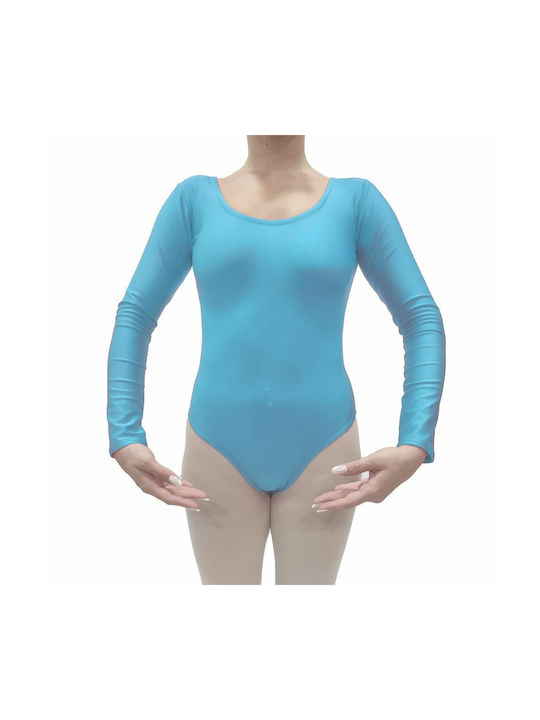 Dance & Football Bodysuit Blau für Ballett
