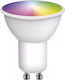 Emos Smart Bulb LED 4.8W for Socket GU10 and Shape MR16 RGB 400lm Dimmable