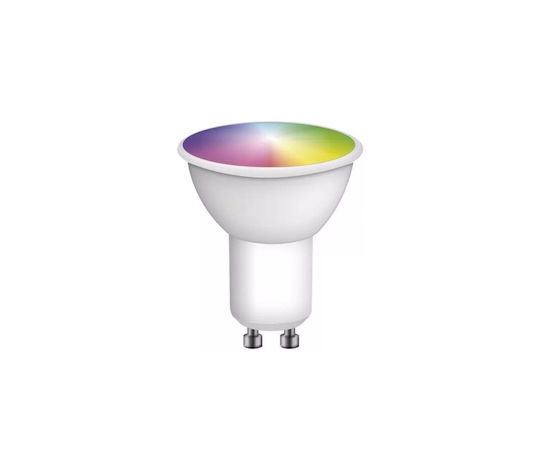 Emos Smart Bulb LED 4.8W for Socket GU10 and Shape MR16 RGB 400lm Dimmable