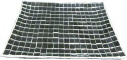 Epiplo-Fos Square Ceramic Decorative Platter Gray 30x30x4cm