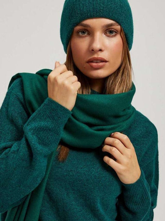 Make your image Women's Wool Scarf Green