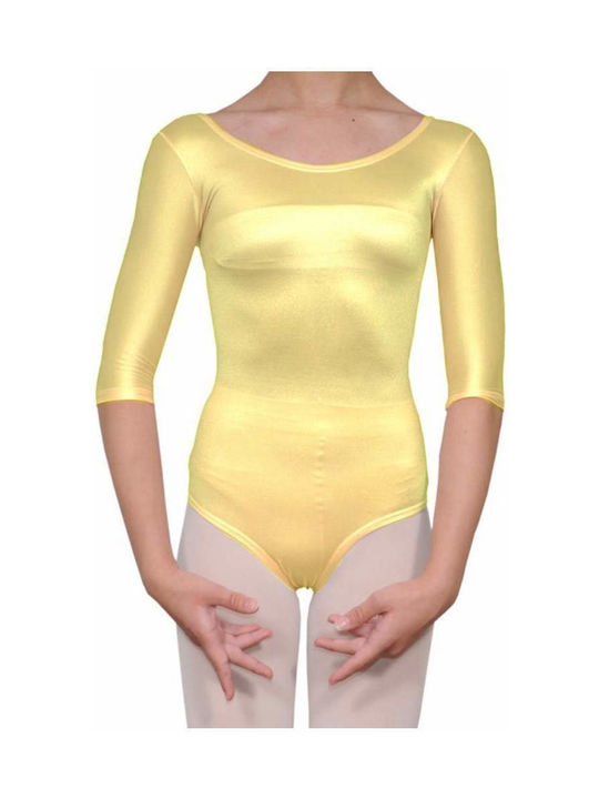 Dance & Football Bodysuit Gelb für Ballett