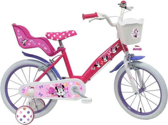 Volare Minnie Cutest Ever 16" Παιδικό Ποδήλατo BMX Ροζ