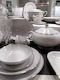 Lubiana Gold Porcelain Dinnerware Set 20pcs