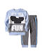 Kids Sweatpants Set Blue