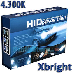 Xenon Beleuchtungsset H4 35W 12V 4300K Naturweiß