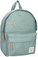 Kidzroom Schulranzen Rucksack Grundschule Blau
