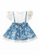 Poulain Kids Dress Blue