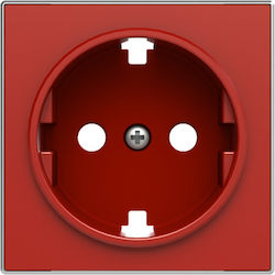Abb Schalterplatte in Rot Farbe 718793