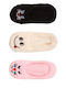 Closet22 Damen Socken Mehrfarbig 3Pack