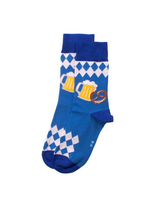 Closet22 Patterned Socks Blue