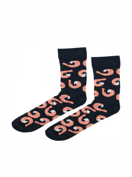 Crazy Socks Bărbați Șosete Dark Blue 1Pachet