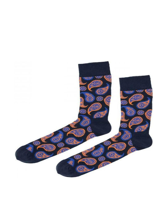 Crazy Socks Bărbați Șosete Dark Blue 1Pachet