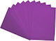 Colorfix Schaumstoffpapier Blumen 20x30cm. Lila